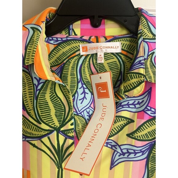 Jude Connally Tierney Mini Dress Women's Medium Lotus Print NEW W/TAGS $248 - Picture 3 of 11